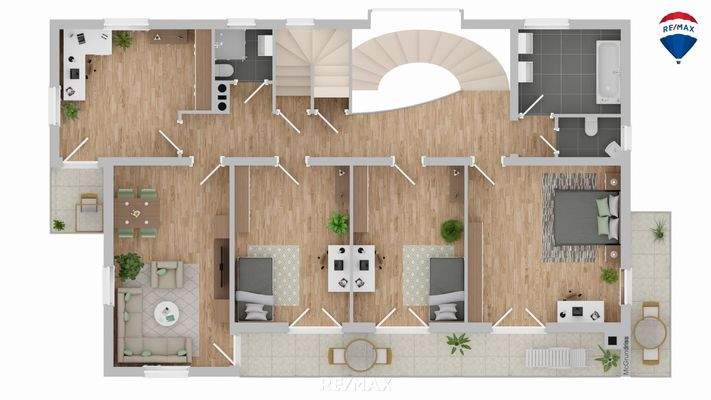 Dachgeschoss Bearbeitete