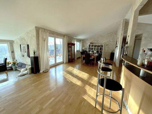 Blick zum Essbereich