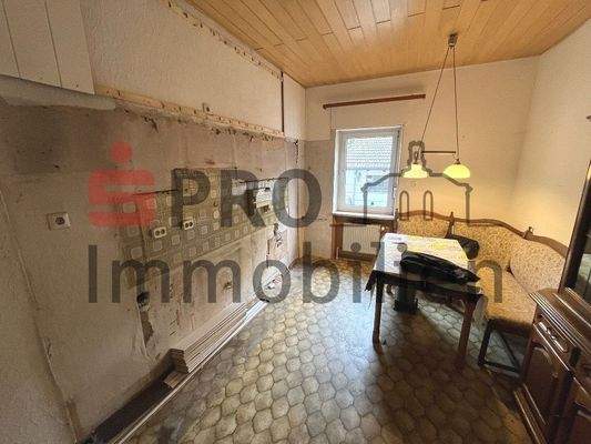 Küche im Obergeschoss