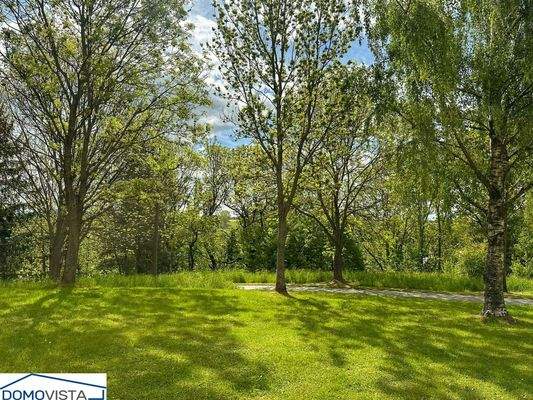 Ausblick in den Hofbereich