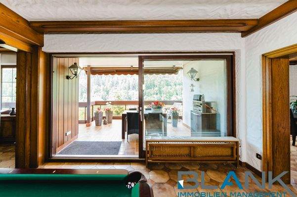 EG Wohnzimmer, Terrasse Eingang