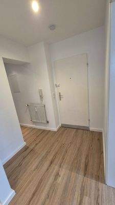 Eingangsbereich mit Holzboden