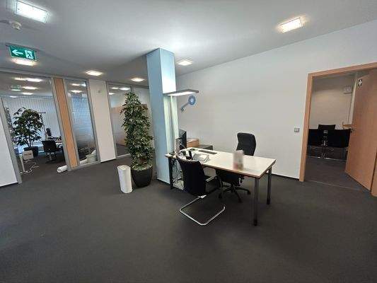 Freundlicher Empfangsbereich