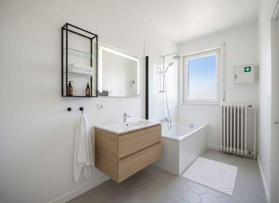 Badezimmer virtuell gestaltet