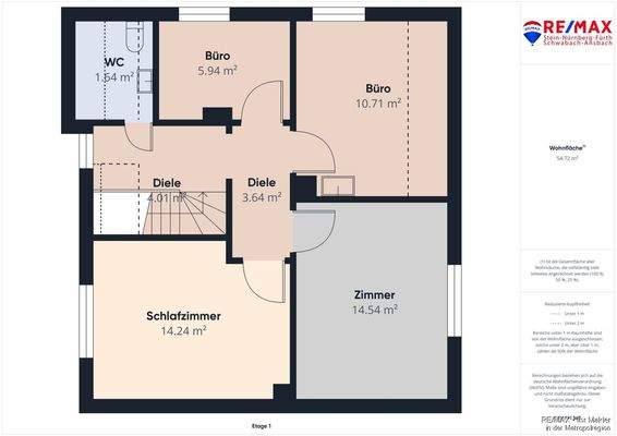 Grundriss Dachgeschoss