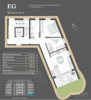 Erdgeschoss - Whg. 3