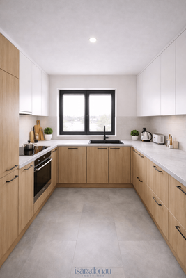 KI Visualisierung Küche