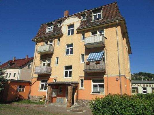 Rückansicht des Hauses