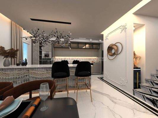 Brand New Alanya Apartments Intertwined Within Nature