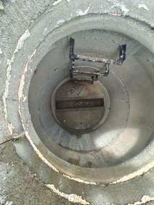 Neu erstellter Abwasserkanal