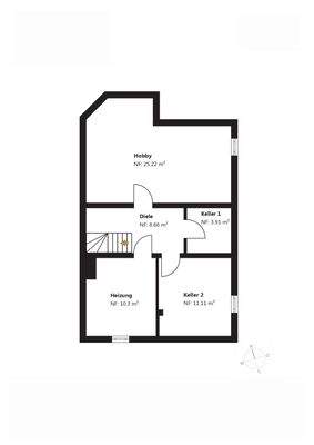 Grundriss Kellergeschoss