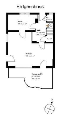 Grundriss Erdgeschoss