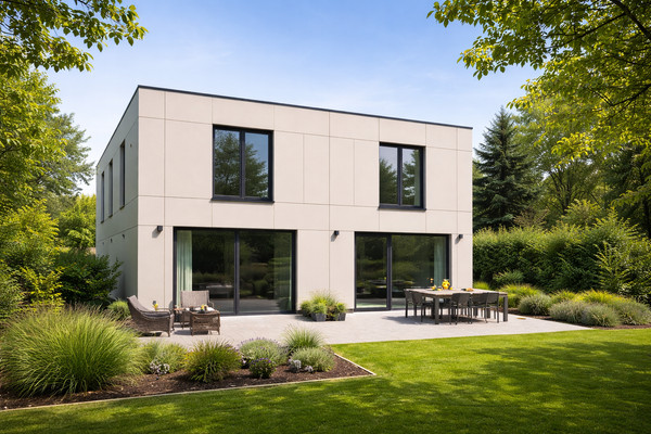 Projektierung - Ansicht hinten