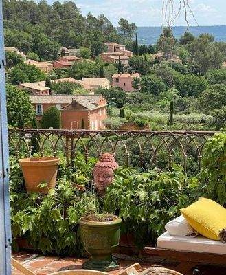 Blick von der Terrasse 1. OG