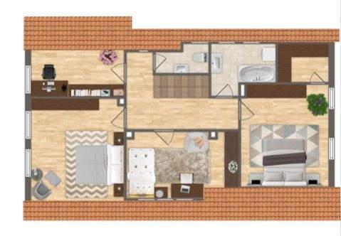 Grundriss Dachgeschoss