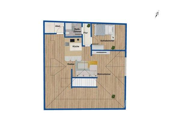 Grundriss Dachgeschoss