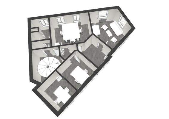 Moderne Büroeinheit 75m²