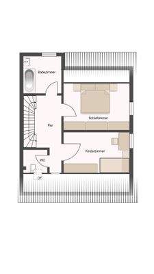 Grundriss Obergeschoss Nr. 17