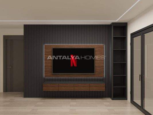 Apartments in a Complex with Pool and Parking in Antalya