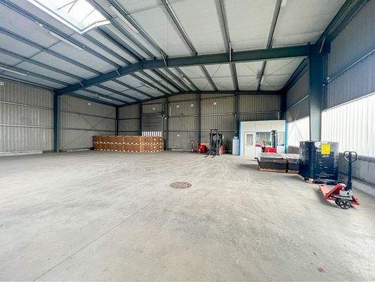 Innenansicht Kalthalle