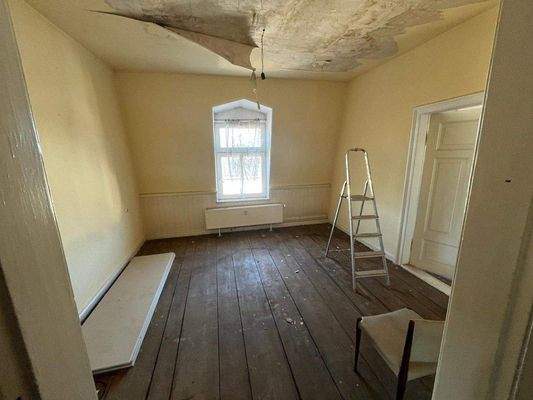 Wohnzimmer Wohnung im DG