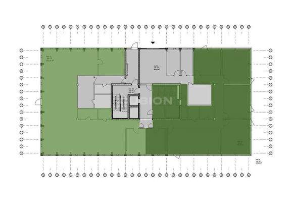 Riegelbau - Erdgeschoss