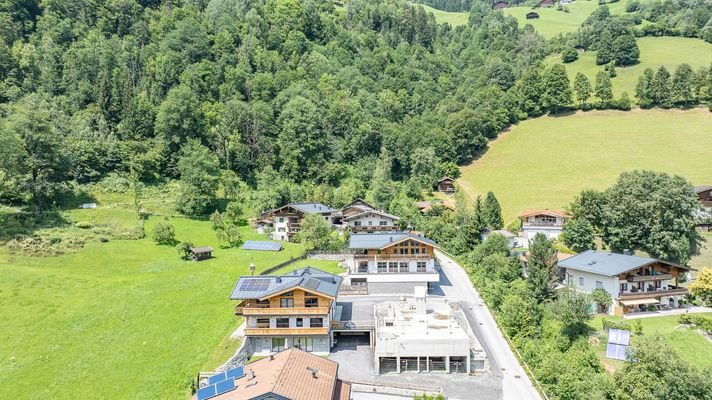 KITZIMMO-Baugrundstück mit Genehmigung für eine Luxusvilla kaufen - Immobilien Salzburg.