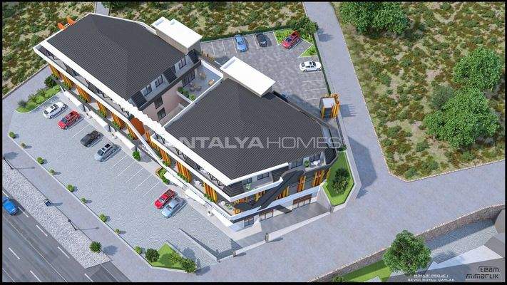 Modern Commercial Units in a Business Center in Alanya Antalya