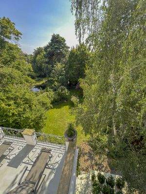 South-facing terrace