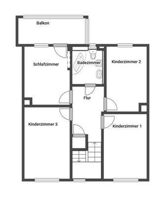 Grundriss 2. Etage