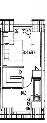 Grundriss - obere Ebene