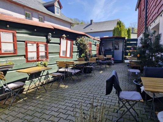 Sitzplätze Außenbereich