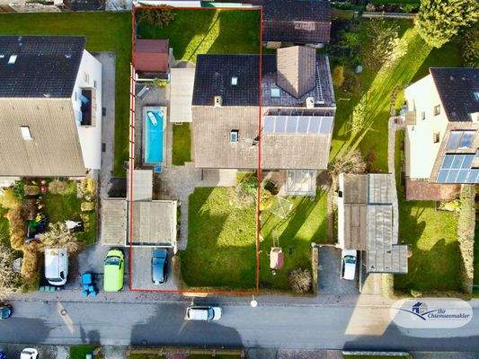 Luftansicht Grundstück