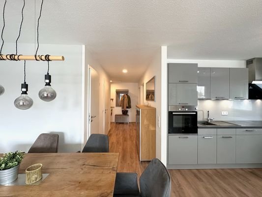 Durchgang zu den Schlafzimmer und Bad