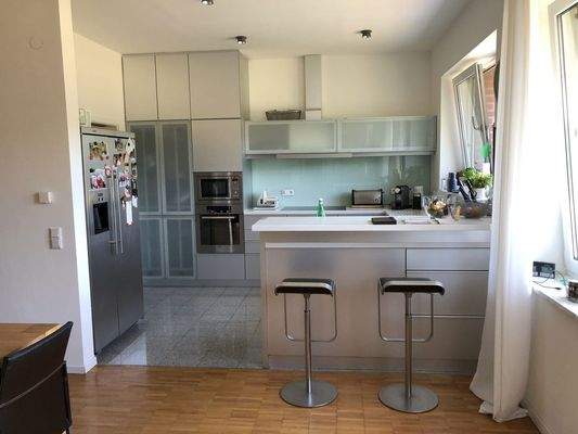 Küche vom Wohnzimmer, Tresen