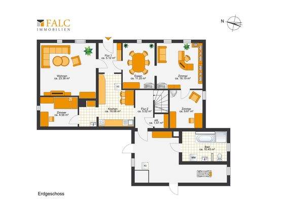 Grundriss Erdgeschoss