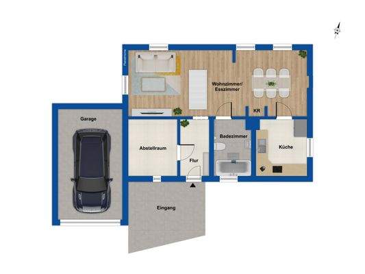 Grundriss Erdgeschoss