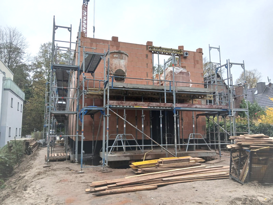 Baufortschritt Oktober 2025