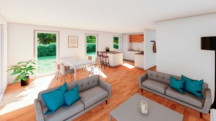 Beispiel für Wohn-Essbereich mit Küche.jpg