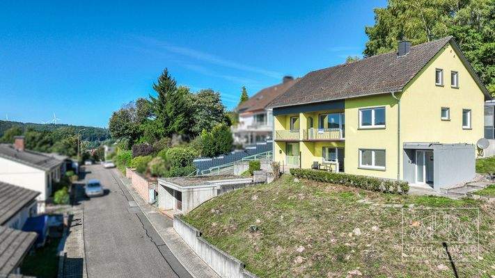 Luftbild - Haus-Straße