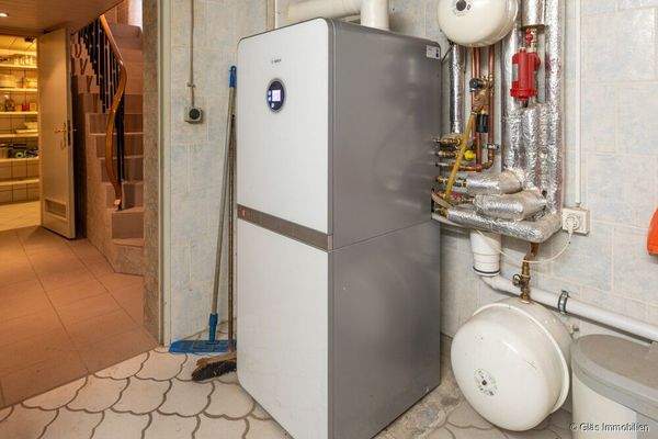 Moderne Gasbrennwertheizung