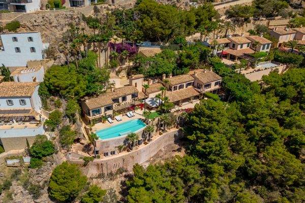 Ansicht auf das Anwesen