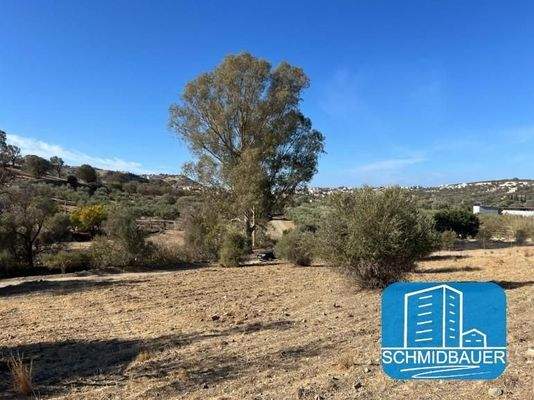 Kreta, Pitsidia: Grundstück mit Baugenehmigung für drei Luxusvillen zu verkaufen