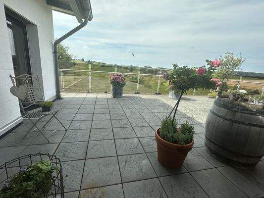 wunderbare Dachterrasse