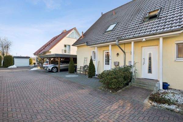 Doppelhaushälfte - Außenansich