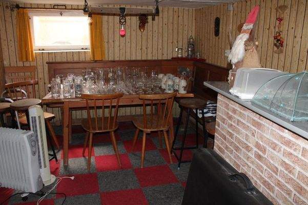 Der Party-Raum für unvergessliche fröhliche Stunden. 