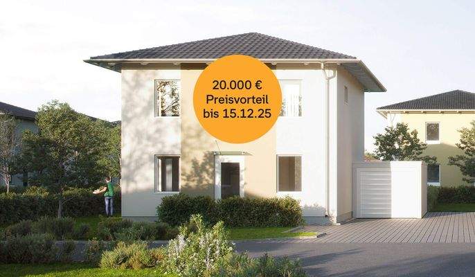 Modernes Einfamilienhaus mit eigenem Garten