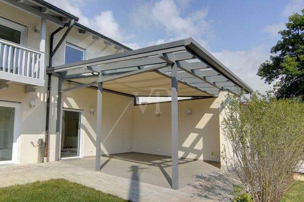 überdachte Pergola