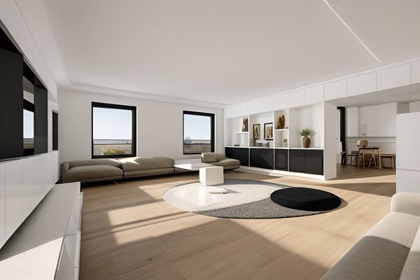 Wohnzimmer (Visualisierung)