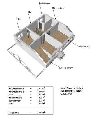 Grundriss und WFL 2. DG